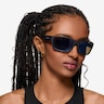 ARNETTE Bushwick Black PlasticSunglass Frames for Women from EyeBuyDirect