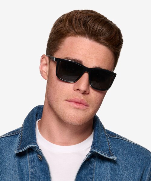ARNETTE Adios Baby! Shiny Black PlasticSunglass Frames for Men from EyeBuyDirect