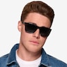 ARNETTE Adios Baby! Shiny Black PlasticSunglass Frames for Men from EyeBuyDirect