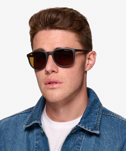 ARNETTE Pykkewin Matte Black PlasticSunglass Frames for Men from EyeBuyDirect