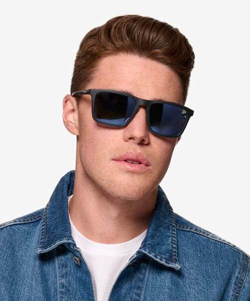 ARNETTE Shyguy Matte Black PlasticSunglass Frames for Men from EyeBuyDirect