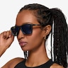 ARNETTE Shyguy Matte Black PlasticSunglass Frames for Women from EyeBuyDirect