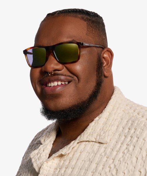 ARNETTE Shyguy Havana PlasticSunglass Frames for Men from EyeBuyDirect