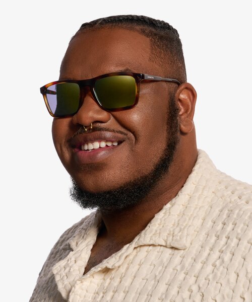 ARNETTE Shyguy Havana PlasticSunglass Frames for Men from EyeBuyDirect