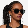 ARNETTE CORTEX Matte Black PlasticSunglass Frames for Women from EyeBuyDirect
