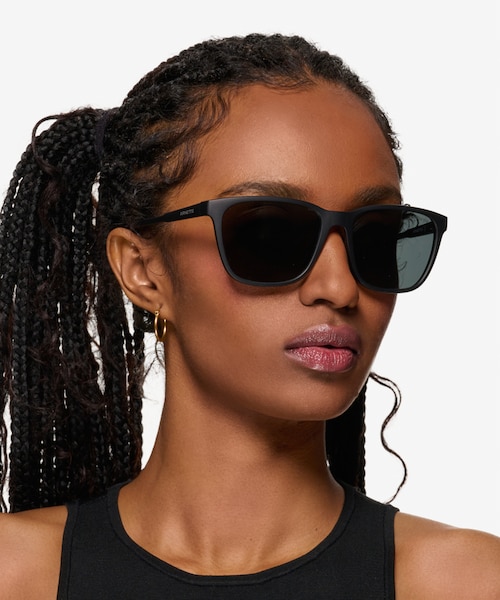 ARNETTE CORTEX Matte Black PlasticSunglass Frames for Women from EyeBuyDirect