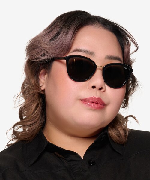 Vogue Eyewear VO5270S Black PlasticSunglass Frames for Women from EyeBuyDirect