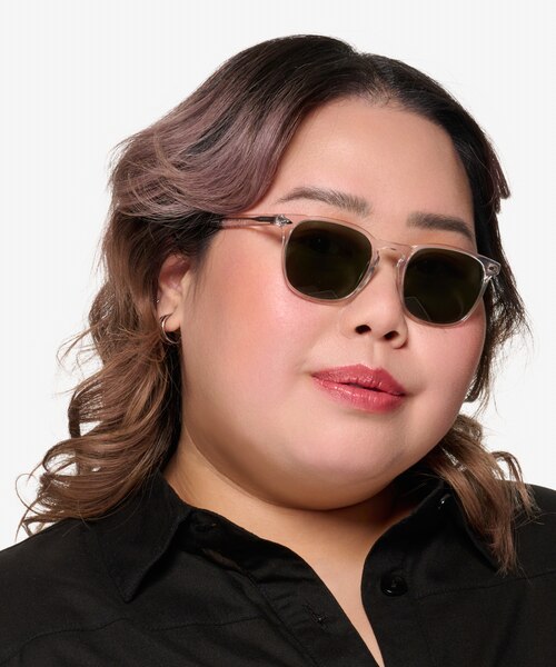 Vogue Eyewear VO5328S Transparent AcetateSunglass Frames for Women from EyeBuyDirect
