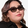 Vogue Eyewear VO5337S Black Clear PlasticSunglass Frames for Women from EyeBuyDirect
