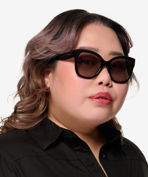 Vogue Eyewear VO5338S Black AcetateSunglass Frames for Women from EyeBuyDirect