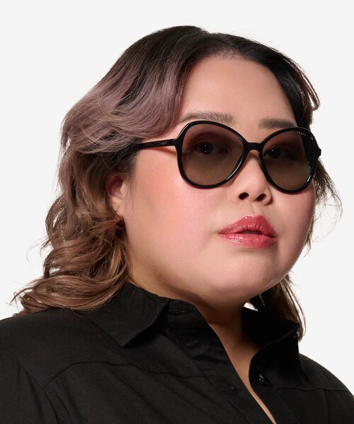 Vogue Eyewear VO5349S Black PlasticSunglass Frames for Women from EyeBuyDirect