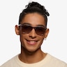 Vogue Eyewear VO5351S Transparent Gray AcetateSunglass Frames for Men from EyeBuyDirect