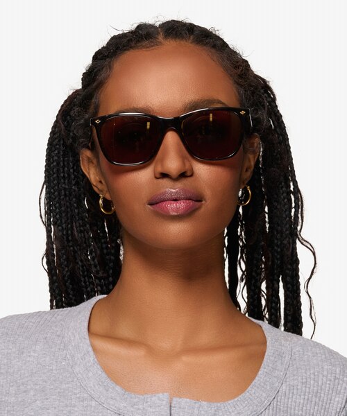 Vogue Eyewear VO5351S Dark Tortoise AcetateSunglass Frames for Women from EyeBuyDirect