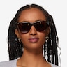 Vogue Eyewear VO5351S Dark Tortoise AcetateSunglass Frames for Women from EyeBuyDirect