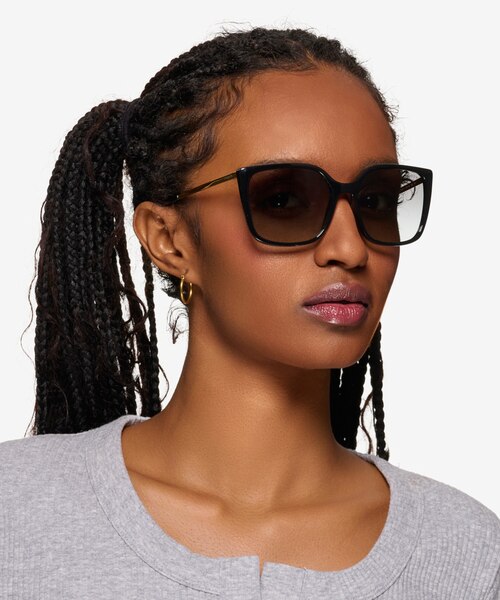 Vogue Eyewear VO5353S Black PlasticSunglass Frames for Women from EyeBuyDirect