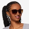 Vogue Eyewear VO5353S Dark Tortoise PlasticSunglass Frames for Women from EyeBuyDirect