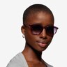 Vogue Eyewear VO5374S Violet Transparent PlasticSunglass Frames for Women from EyeBuyDirect