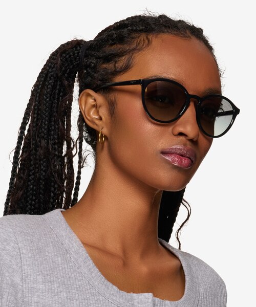 Vogue Eyewear VO5374S Black PlasticSunglass Frames for Women from EyeBuyDirect