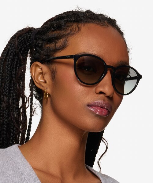 Vogue Eyewear VO5374S Black PlasticSunglass Frames for Women from EyeBuyDirect