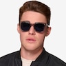 Vogue Eyewear VO5380S Transparent Gray AcetateSunglass Frames for Men from EyeBuyDirect