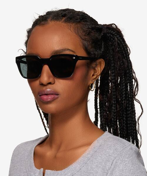 Noir Vogue Eyewear VO5380S -  Acétate Sunglasses