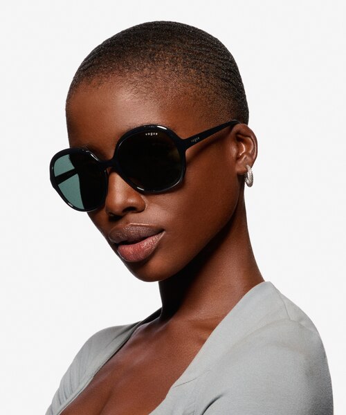 Vogue Eyewear VO5410S Black PlasticSunglass Frames for Women from EyeBuyDirect
