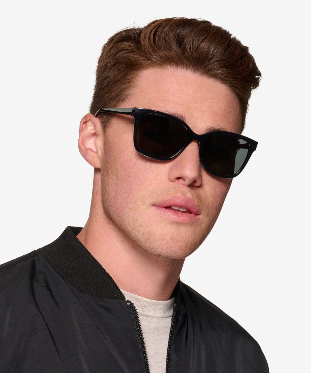 Vogue black sunglasses sale