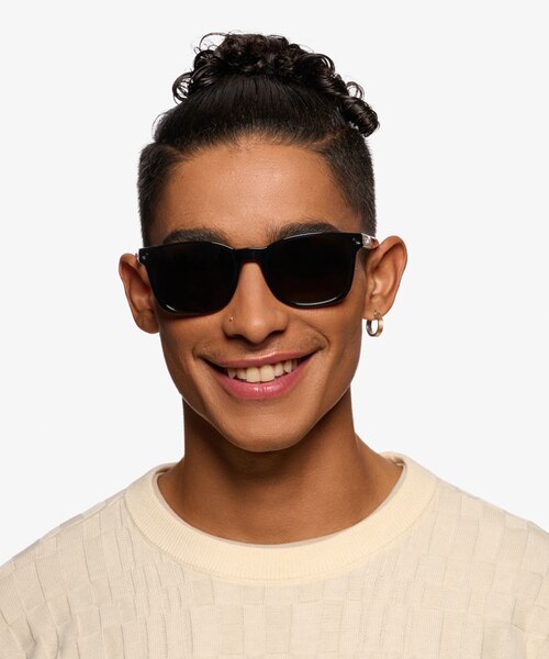 Oakley Ojector Black Ink PlasticSunglass Frames for Men from EyeBuyDirect