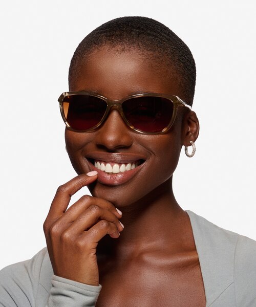 Oakley Pasque Sepia PlasticSunglass Frames for Women from EyeBuyDirect