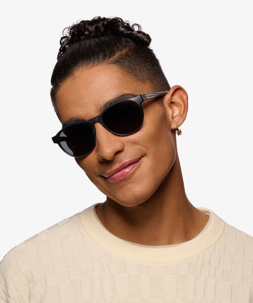 Oakley Reedmace Matte Black Ink PlasticSunglass Frames for Men from EyeBuyDirect