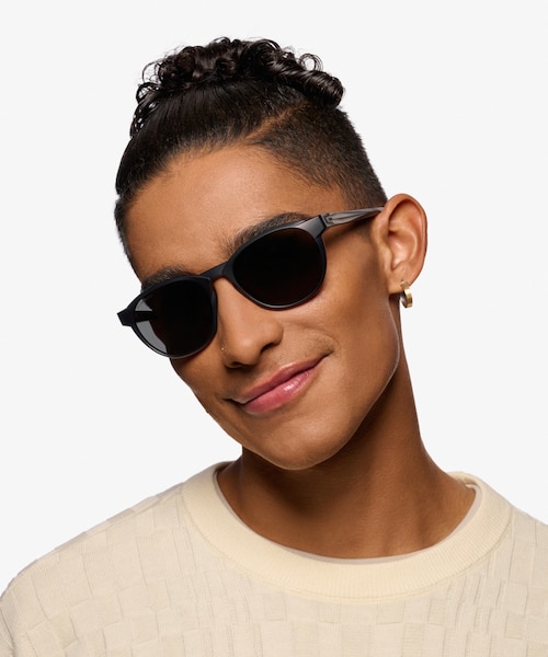 Oakley Reedmace Matte Black Ink PlasticSunglass Frames for Men from EyeBuyDirect