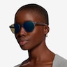 Oakley Reedmace Matte Gray Ink PlasticSunglass Frames for Women from EyeBuyDirect