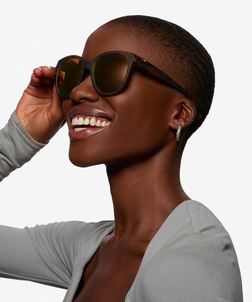 Oakley OO9433 Matte Brown Tortoise PlasticSunglass Frames for Women from EyeBuyDirect