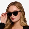 Ray-Ban RB2185 Black AcetateSunglass Frames for Women from EyeBuyDirect