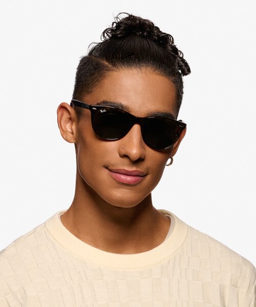 Ray-Ban RB2185 Tortoise AcetateSunglass Frames for Men from EyeBuyDirect