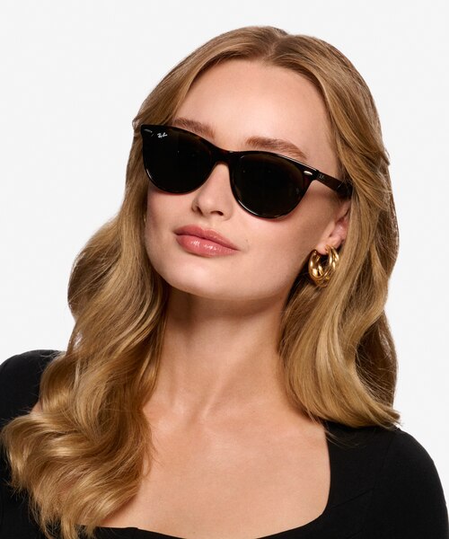 Ray-Ban RB2185 Tortoise AcetateSunglass Frames for Women from EyeBuyDirect