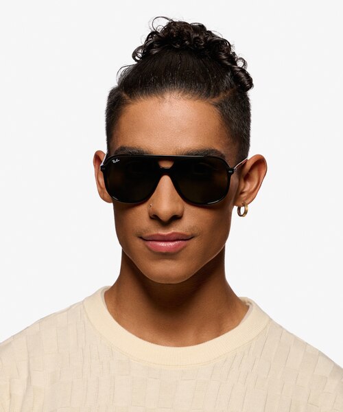 Ray-Ban RB2198 Bill Black AcetateSunglass Frames for Men from EyeBuyDirect