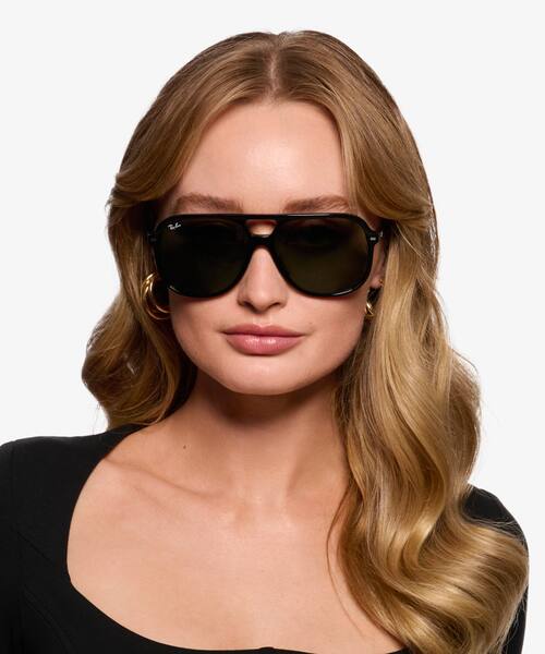 Noir Ray-Ban RB2198 Bill -  Acétate Lunettes de soleil