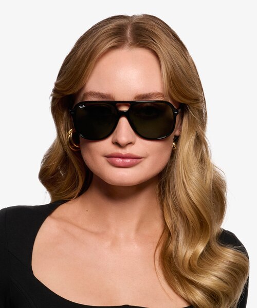 Ray-Ban RB2198 Bill Black AcetateSunglass Frames for Women from EyeBuyDirect