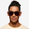 Ray-Ban RB2198 Bill Striped Tortoise AcétateSoleil de Lunette de vue pour Hommes d'EyeBuyDirect