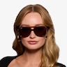 Ray-Ban RB2198 Bill Striped Tortoise AcétateSoleil de Lunette de vue pour Femmes d'EyeBuyDirect
