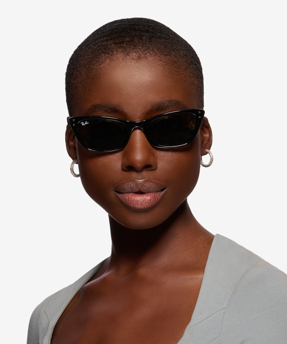 Cateye sunglasses in acetate Black - LOEWE