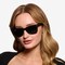 Ray-Ban RB4105 Noir Plastique Soleil de Lunette de vue pour Femmes d'EyeBuyDirect