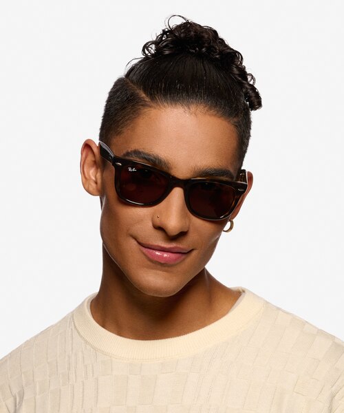 Ray-Ban RB4105 Light Tortoise PlasticSunglass Frames for Men from EyeBuyDirect