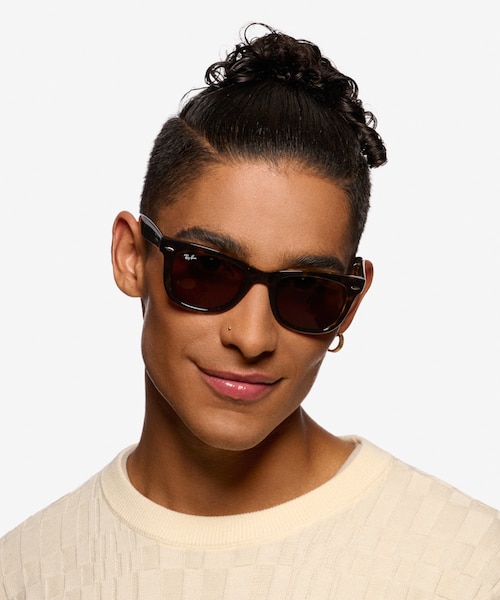 Ray-Ban RB4105 Light Tortoise PlasticSunglass Frames for Men from EyeBuyDirect