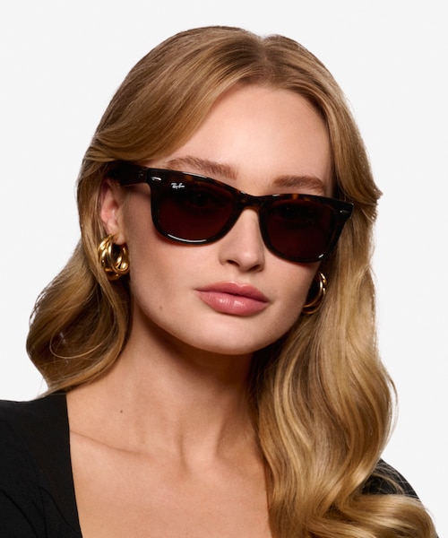 Ray-Ban RB4105 Light Tortoise PlasticSunglass Frames for Women from EyeBuyDirect