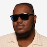 Ray-Ban RB4147 Satin Black PlasticSunglass Frames for Men from EyeBuyDirect
