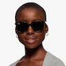 Ray-Ban RB4378 Black PlasticSunglass Frames for Women from EyeBuyDirect