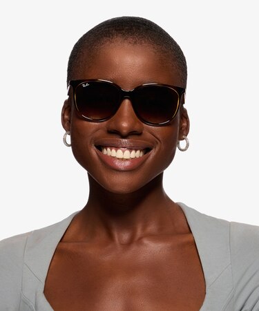 Tortoise Ray-Ban RB4378 -  Plastic Sunglasses