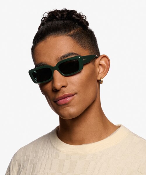 Vogue Eyewear VO5440S Dark Green AcetateSunglass Frames for Men from EyeBuyDirect